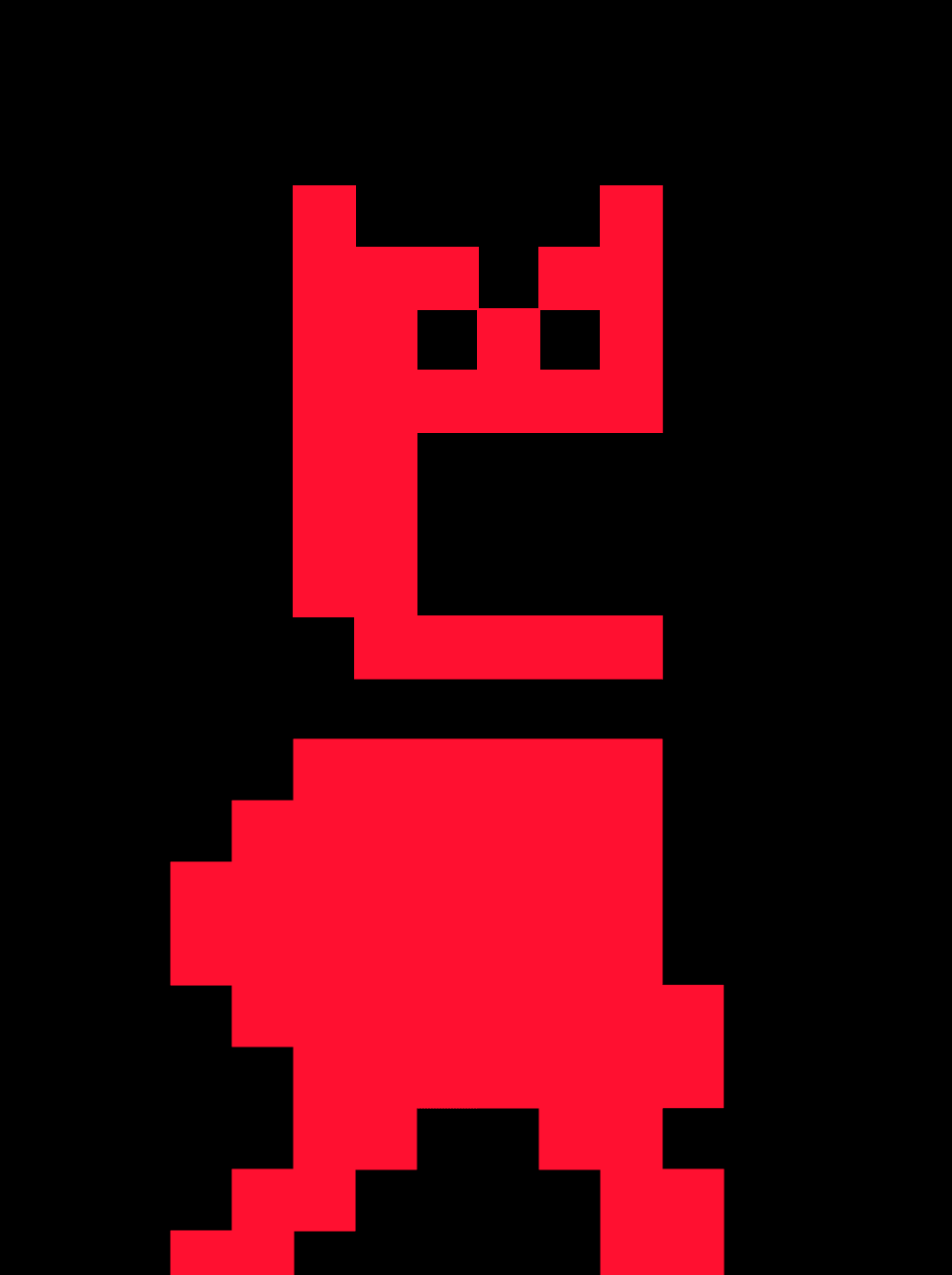 Bitman, who looks a bit like a red, pixelated Batman but instead of a penchant for stopping crime he has a penchant for eradicating bad user experience and lazy design